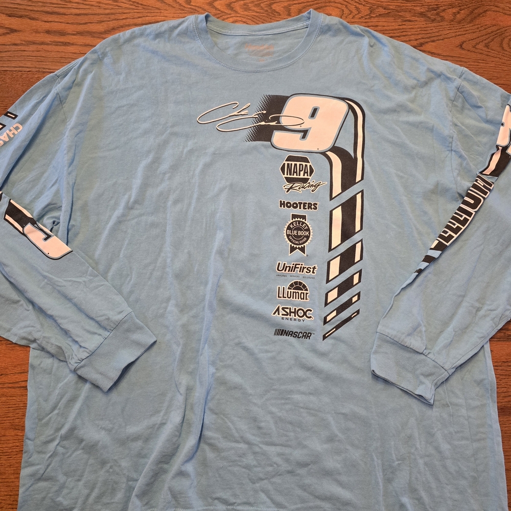Chase Elliott #9 NASCAR Racing Shirt Mens 4XL Hendrick Motorsports